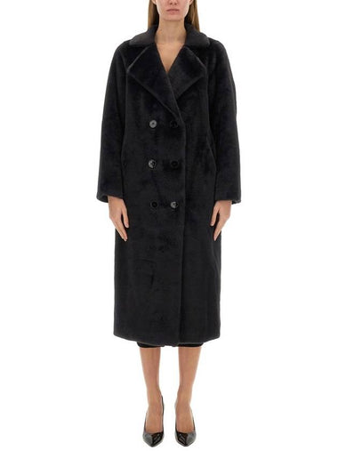 DOUBLE-BREASTED COAT - MICHAEL KORS - BALAAN 1