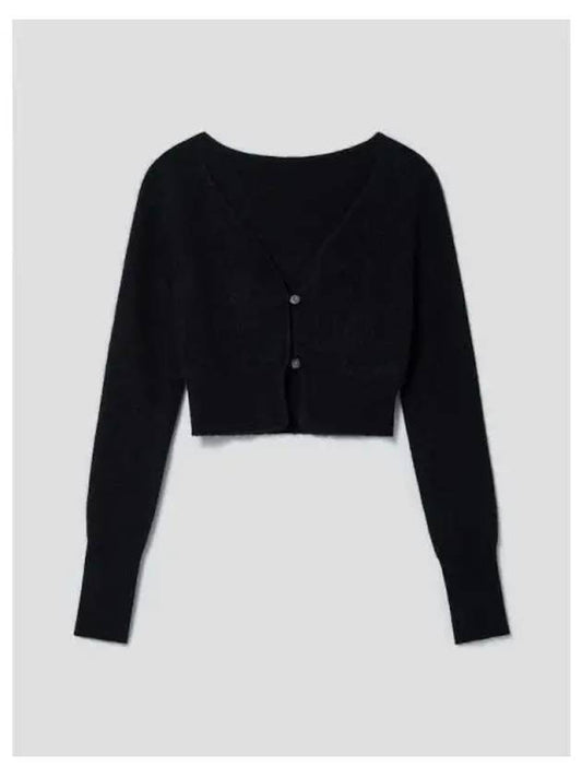 Jacquemus Women s Le Spring Fall Cardigan Alju Black Domestic Product - JACQUEMUS - BALAAN 1