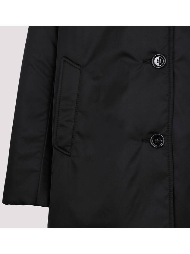 Triangle Logo Re-Nylon Jacket Black - PRADA - BALAAN 4