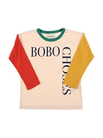 B224AC014 991 Children s Long Sleeve T Shirt - BOBO CHOSES - BALAAN 1