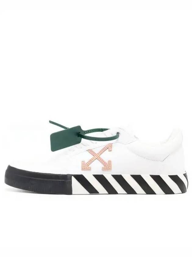 Vulcanised Low-Top Sneakers White - OFF WHITE - BALAAN 2