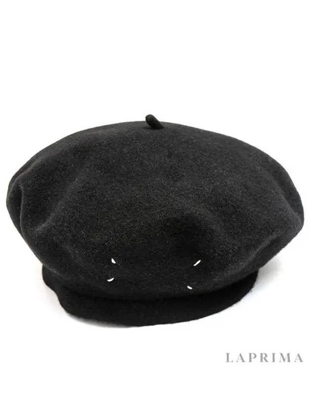 Stitch Beret Black - MAISON MARGIELA - BALAAN 5