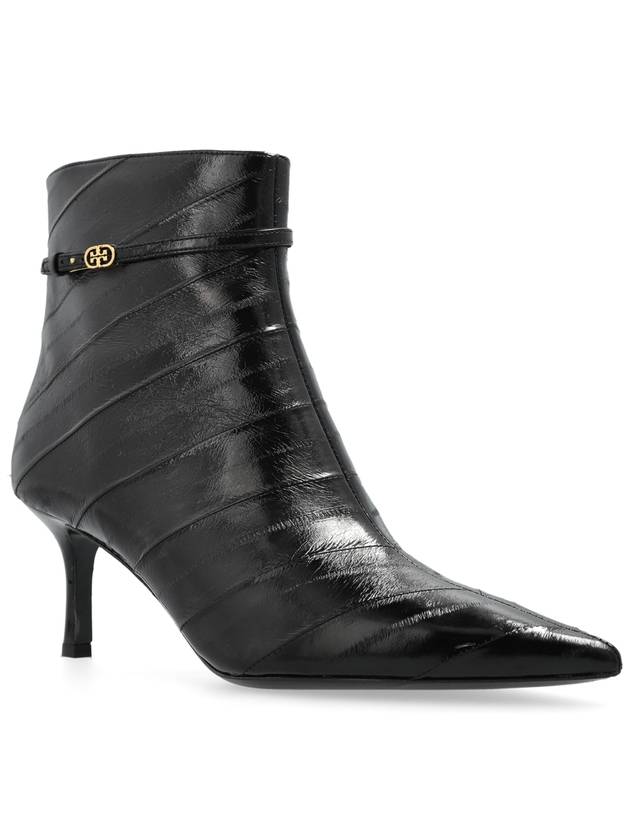 Tory Burch Leather Ankle Boots, Women's, Black - TORY BURCH - BALAAN 4