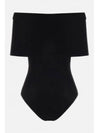 Off shoulder viscose bodysuit AA9B01762 M035995 - ALAIA - BALAAN 2