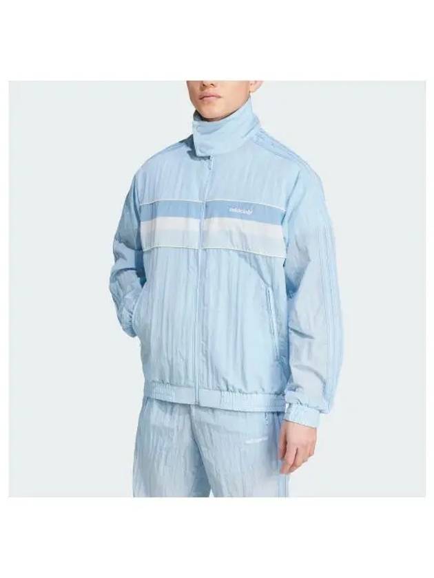 80S 3 Stripes Nylon Archive Track Jacket Light Blue - ADIDAS - BALAAN 2