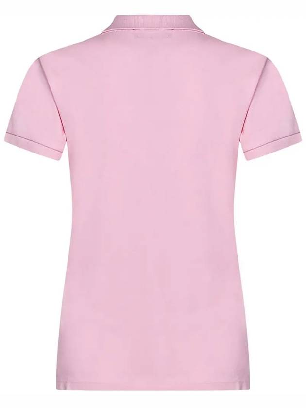 Women's Julie Embroidered Logo Short Sleeve Polo Shirt Caramel Pink - POLO RALPH LAUREN - BALAAN 4