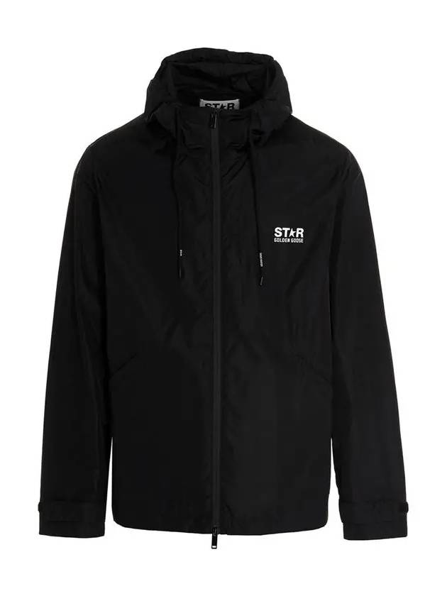 Daris Star Collection Zip-Up Jacket Black - GOLDEN GOOSE - BALAAN 3