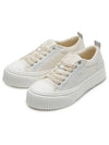 Men's Sole Low Top Sneakers White - AMI - BALAAN 3