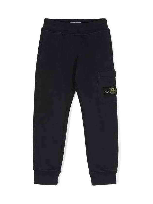 Kids Compass Logo Patch Training Jogger Track Pants Navy - STONE ISLAND - BALAAN 2