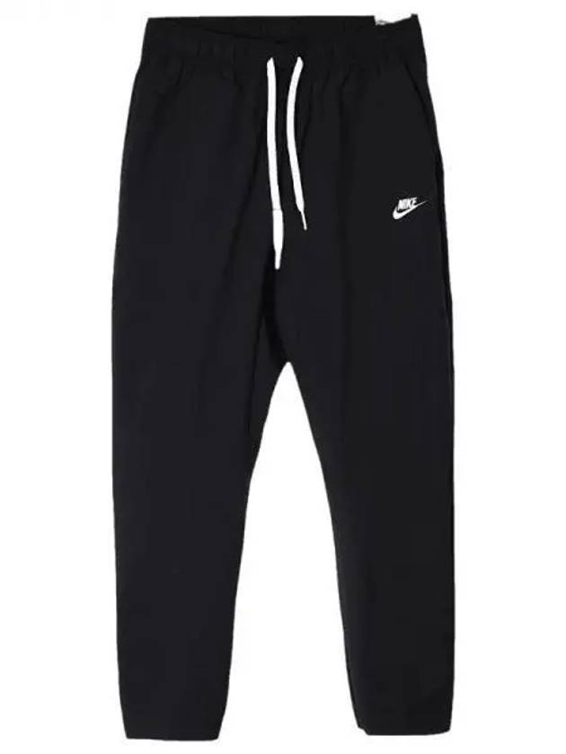 Men's Club Woven Lightweight Track Pants Black - NIKE - BALAAN 1