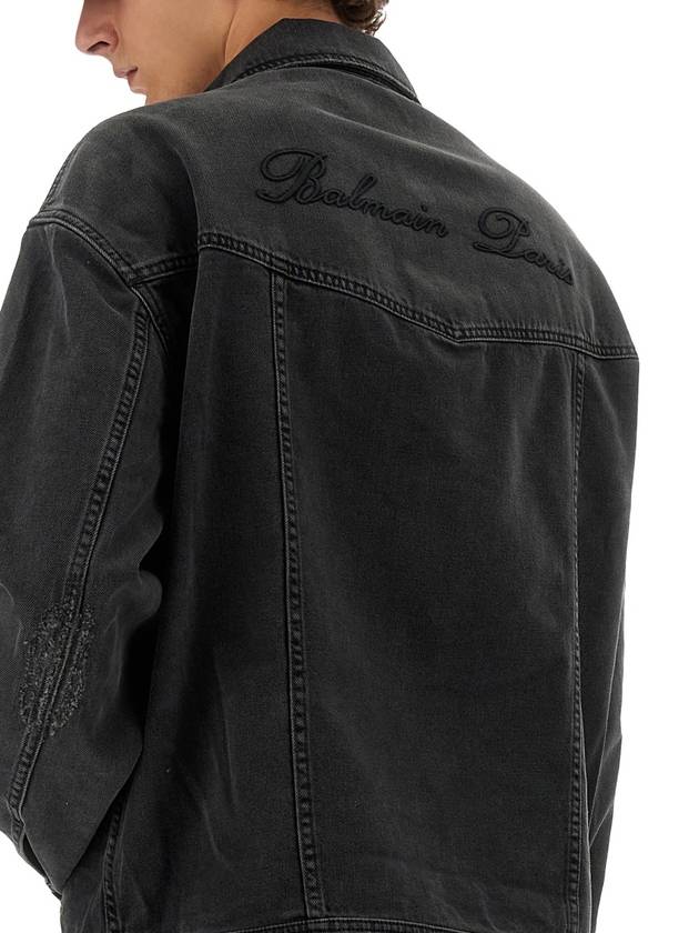 DENIM JACKET - BALMAIN - BALAAN 3