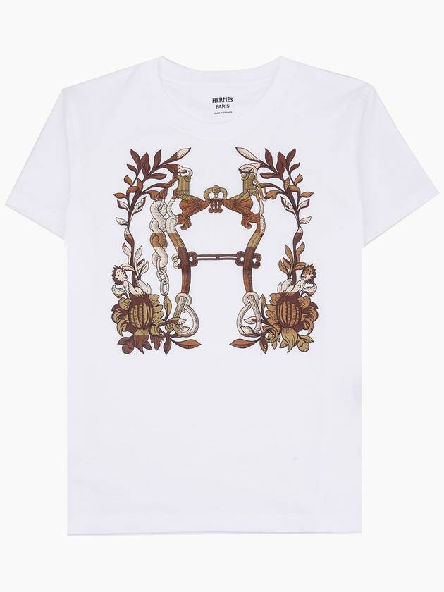 Women's Della Short Sleeve TShirt - HERMES - BALAAN 1