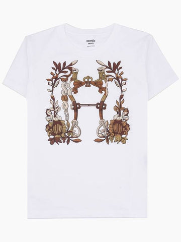 Women's Della Short Sleeve TShirt - HERMES - BALAAN 1