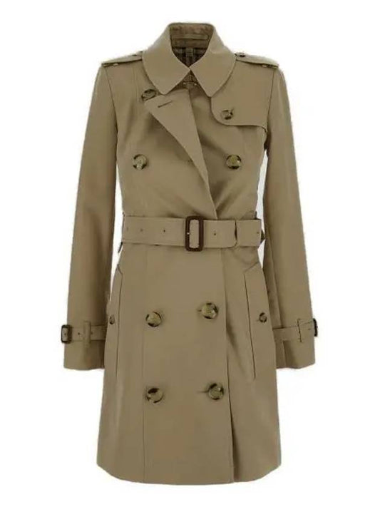 Short Chelsea Heritage Trench Coat Beige - BURBERRY - BALAAN 2