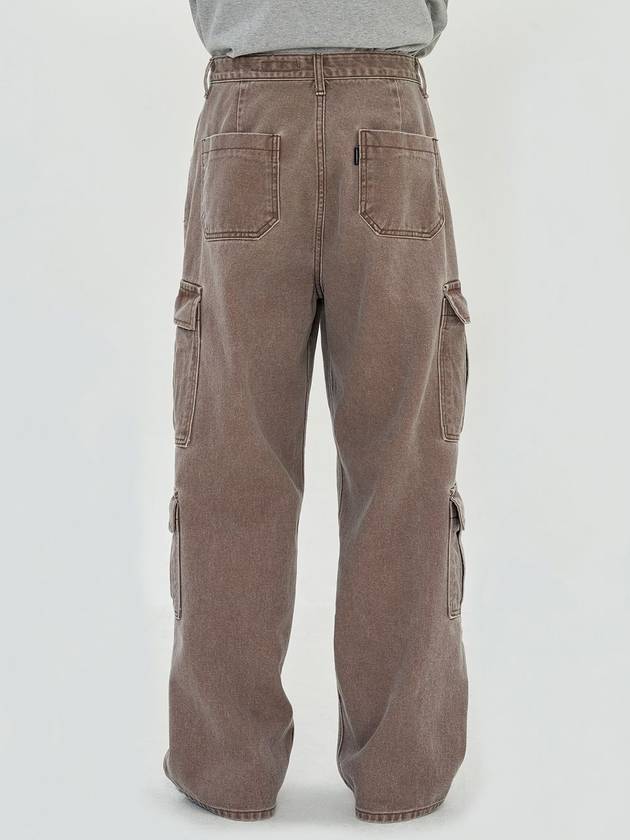 Pigment 4 Pocket Cargo Pants Brown - UNALLOYED - BALAAN 5