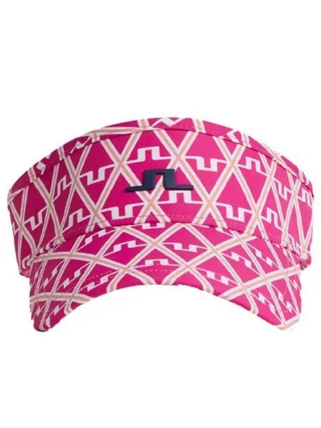 Hat Bonnie Print Visor GWAC09769 S193 Women's Bonnie Print Visor - J.LINDEBERG - BALAAN 2