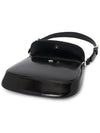 Cleo Brushed Leather Mini Shoulder Bag Black - PRADA - BALAAN 7