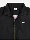 Sportswear NRG Solo Swoosh Satin Bomber Jacket Black Doll - NIKE - BALAAN 7