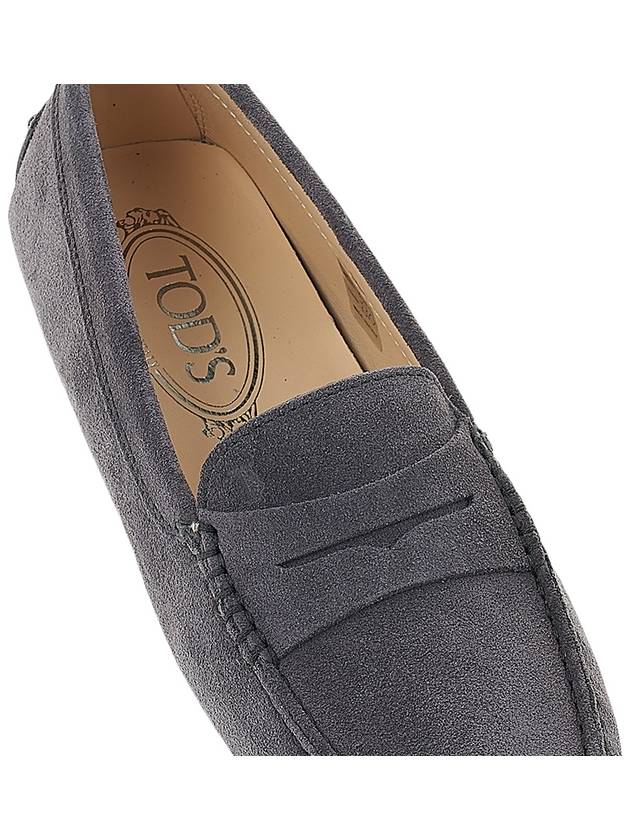 Gommino Suede Driving Shoes Dark Grey - TOD'S - BALAAN 9