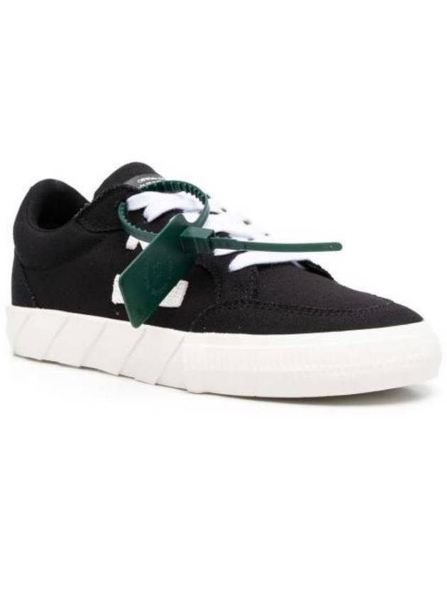 Canvas Low Top Sneakers Black - OFF WHITE - BALAAN 4