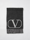 Garavani Muffler Scarf 5Y2ER033DMA ZJB Gray - VALENTINO - BALAAN 1