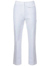 Straight fit slacks pants MW3SL029WHT - P_LABEL - BALAAN 10