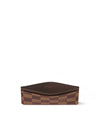 Damier Eben Single Card Wallet Brown - LOUIS VUITTON - BALAAN 4