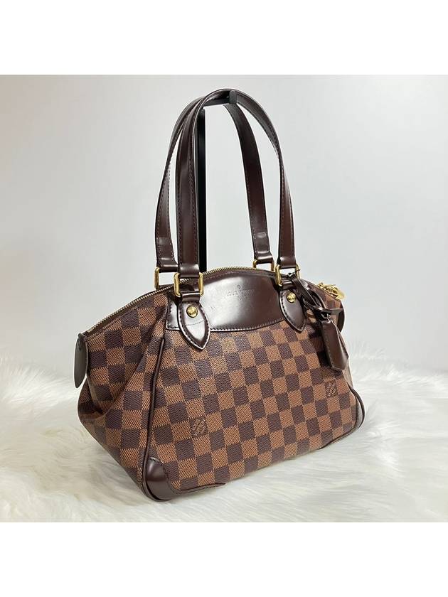 Louis Vuitton N41117 Damier Eben Canvas Verona PM Tote Bag - LOUIS VUITTON - BALAAN 3