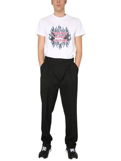 Versace Jeans Couture T-Shirt With Rock Logo Print - VERSACE - BALAAN 2