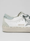 Hi Star Suede Low Top Sneakers Grey White - GOLDEN GOOSE - BALAAN 6