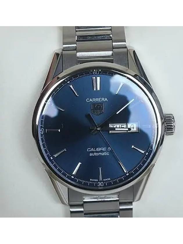 WAR201E BA0723 CARRERA Caliber5 Automatic Blue 41MM Day Date Men s Watch 2 - TAG HEUER - BALAAN 3