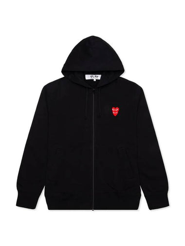 Double Eye Hoodie Zip-Up Black P1 T2931 - COMME DES GARCONS - BALAAN 1