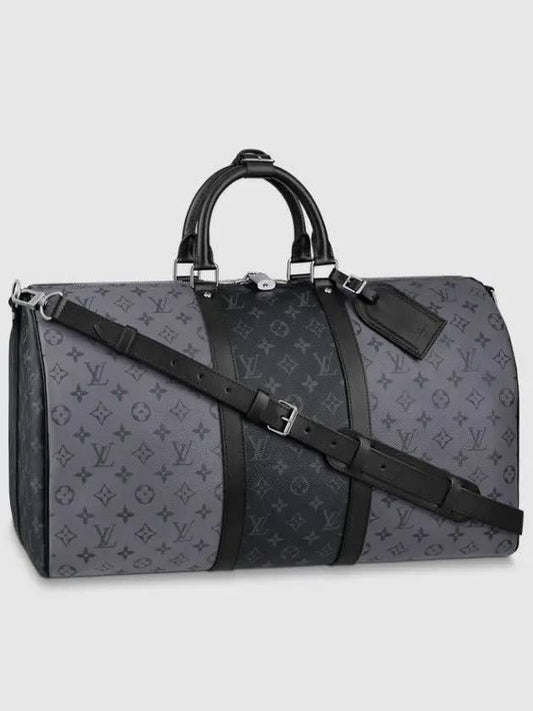 Keepall Bandouliere 50 Duffel Bag Grey - LOUIS VUITTON - BALAAN 2