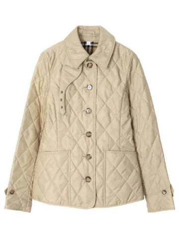 Fernelli Diamond Quilted Jacket Women - BURBERRY - BALAAN 1