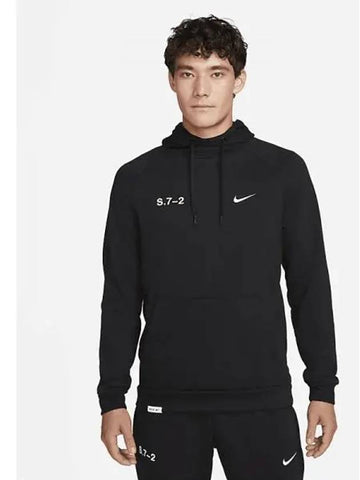 Dry Fit Studio 72 Men s Pullover Fitness Hoodie Black White FB8611 010 699538 - NIKE - BALAAN 1