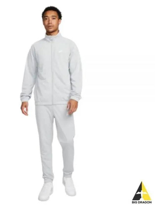 Club Men's Polyester Fabric Training Track Suit Grey - NIKE - BALAAN 2