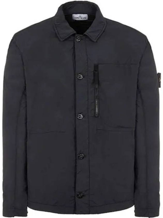 Skin Touch Nylon Garment Dyed Jacket Black - STONE ISLAND - BALAAN 2