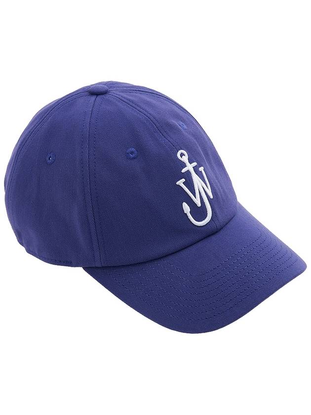 Logo Cotton Canvas Ball Cap Sky Blue - JW ANDERSON - BALAAN 5