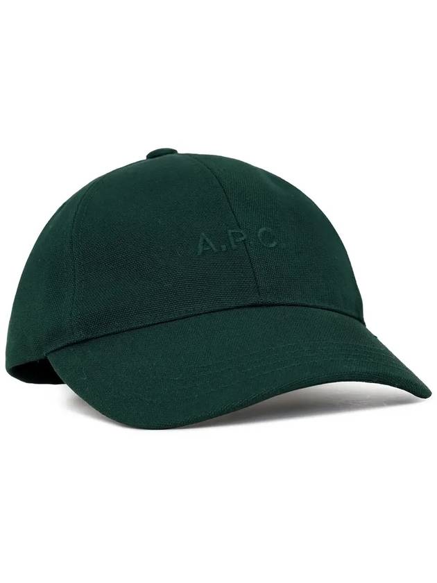 Charlie Logo Ball Cap Dark Green - A.P.C. - BALAAN 2