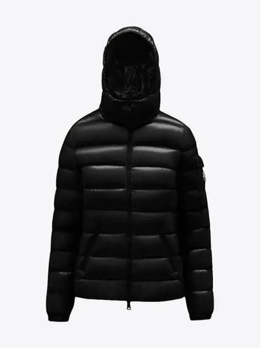 1A52400 68950 999 BADY Body Arm Logo Patch Hood Padding Glossy Black Women's Padding - MONCLER - BALAAN 1