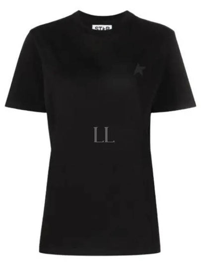 Black Star Collection Short Sleeve T-Shirt Black - GOLDEN GOOSE - BALAAN 2