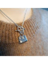 Amulettes Kelly Pendant Necklace Silver - HERMES - BALAAN 7