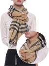 Vintage Check Wool Scarf Beige - BURBERRY - BALAAN 3