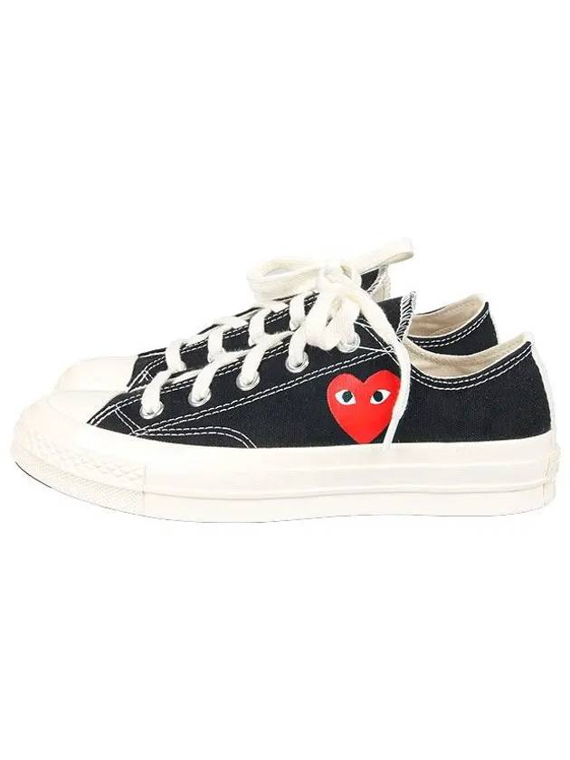 Chuck 70 Low Top Sneakers Black - COMME DES GARCONS - BALAAN 4