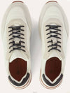 Week-End Walk Microfiber Storm System Sneakers White - LORO PIANA - BALAAN 4