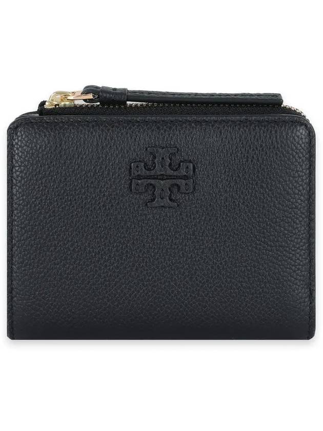 Mcgraw Half Wallet Black - TORY BURCH - BALAAN 3