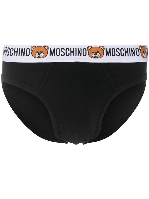 underwear 13844402 A0555 black - MOSCHINO - BALAAN 3