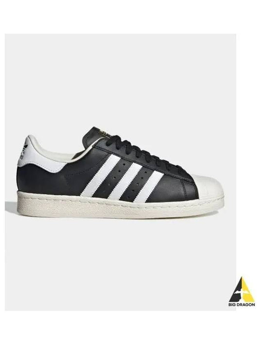 Superstar 82 Low Top Sneakers Core Black - ADIDAS - BALAAN 2