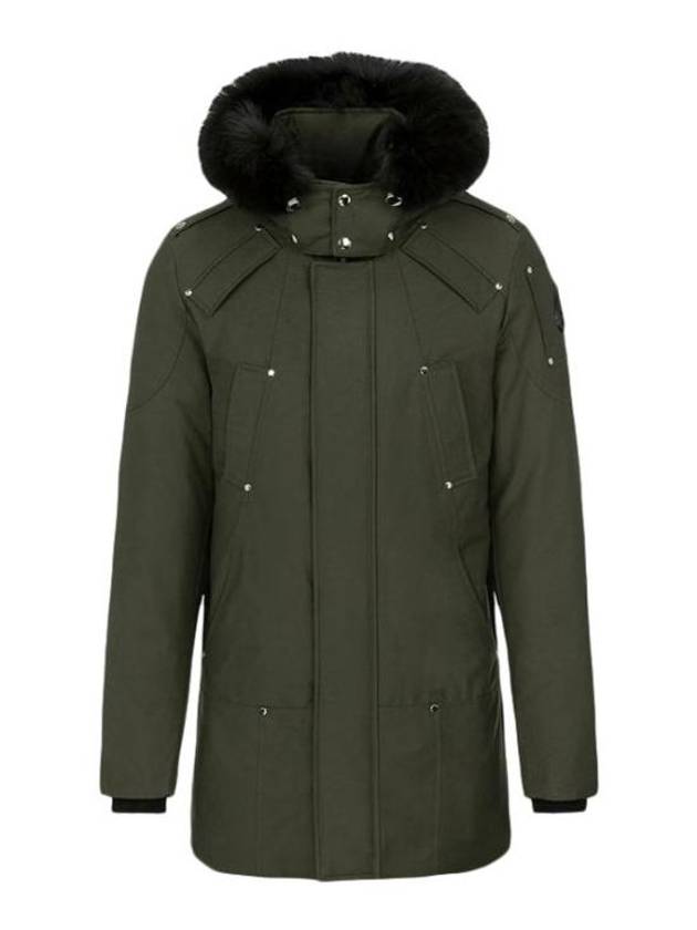 Original Stirling Parka Black Fox Fur Khaki - MOOSE KNUCKLES - BALAAN 2