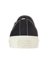 Tabi Canvas Low Top Sneakers Black - MAISON MARGIELA - BALAAN 5